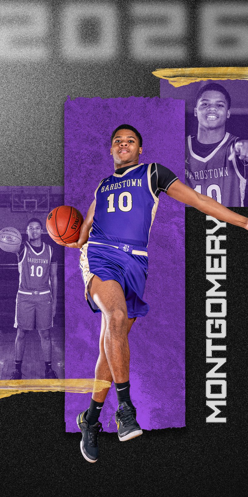 Montgomery, Bardstown basketball senior banner