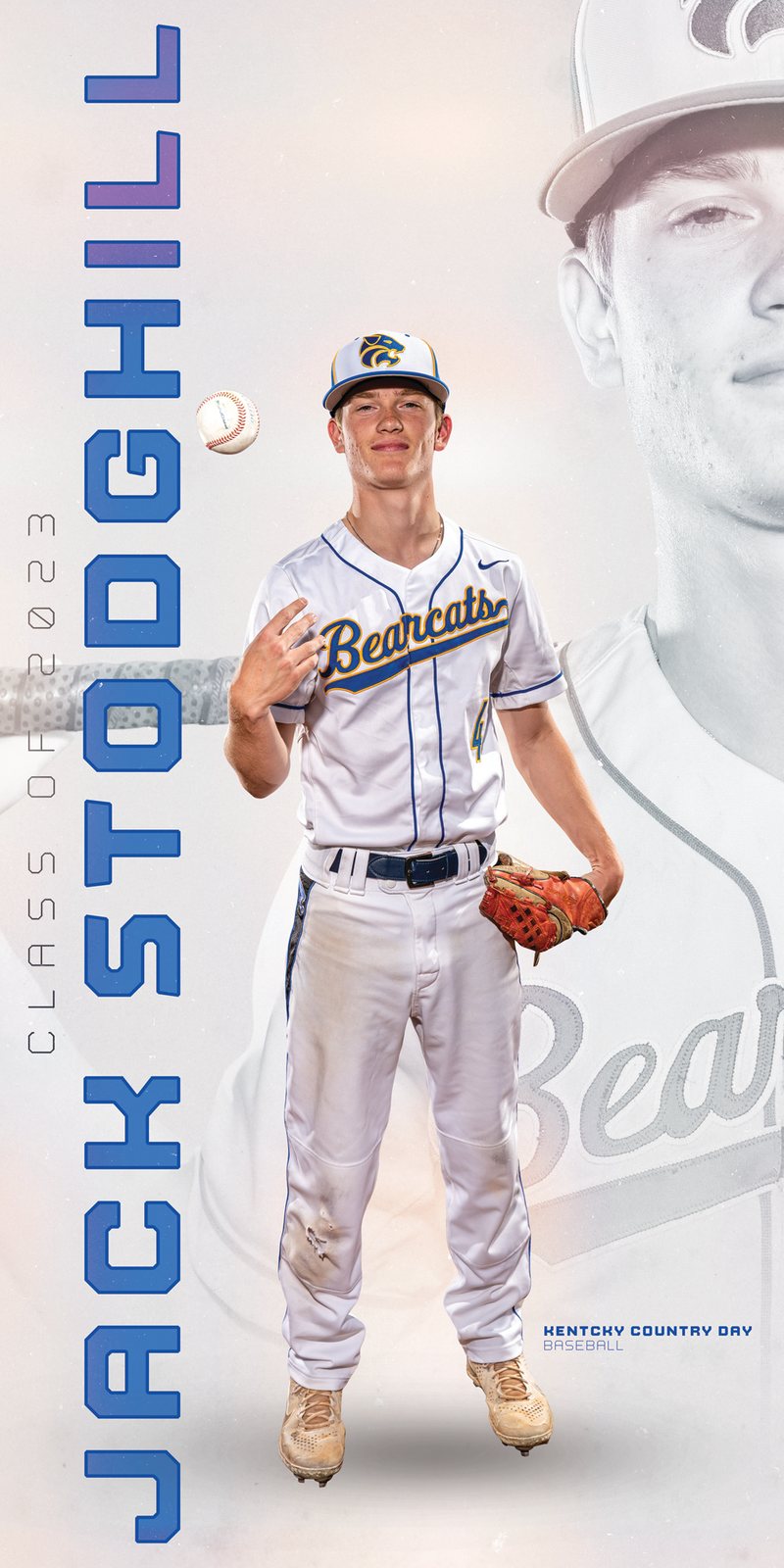 Jack Stodghill, Kentucky Country Day baseball senior banner