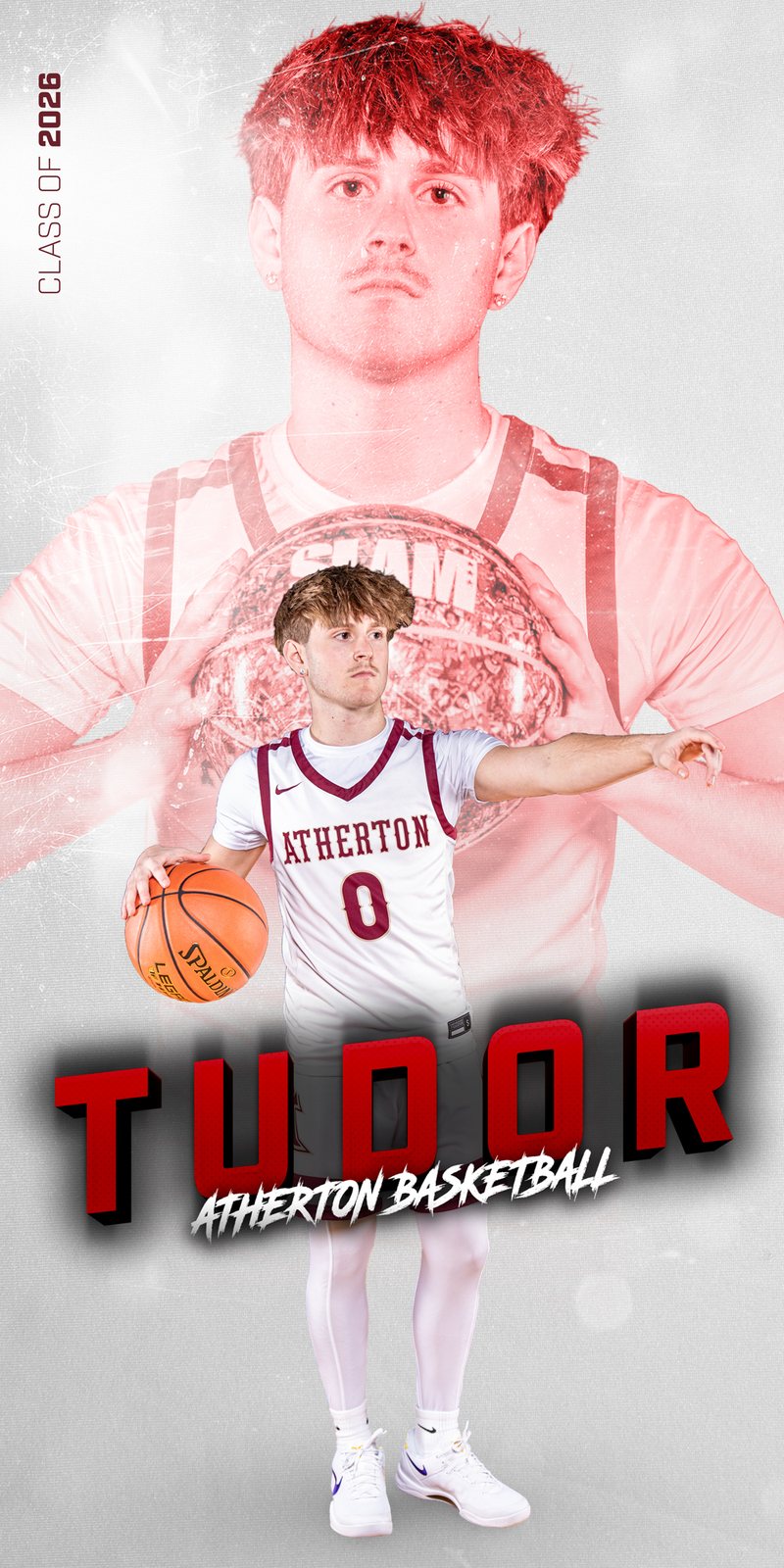 Tudor, Atherton basketball senior banner