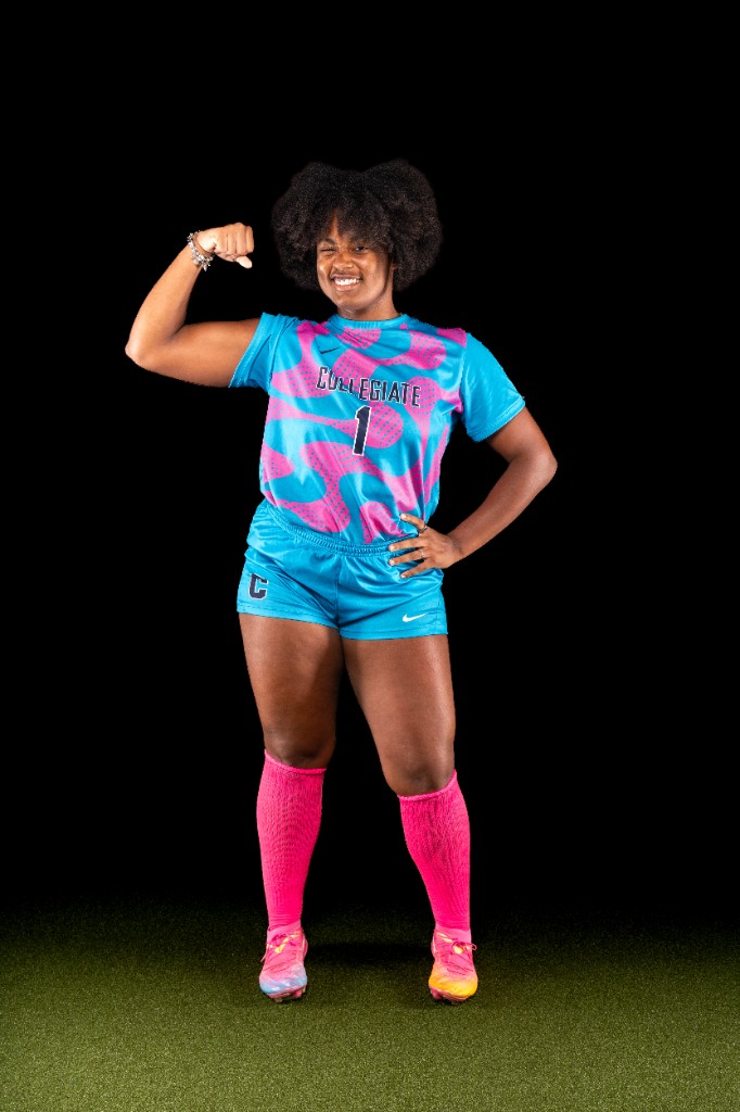 Collegiate soccer portrait