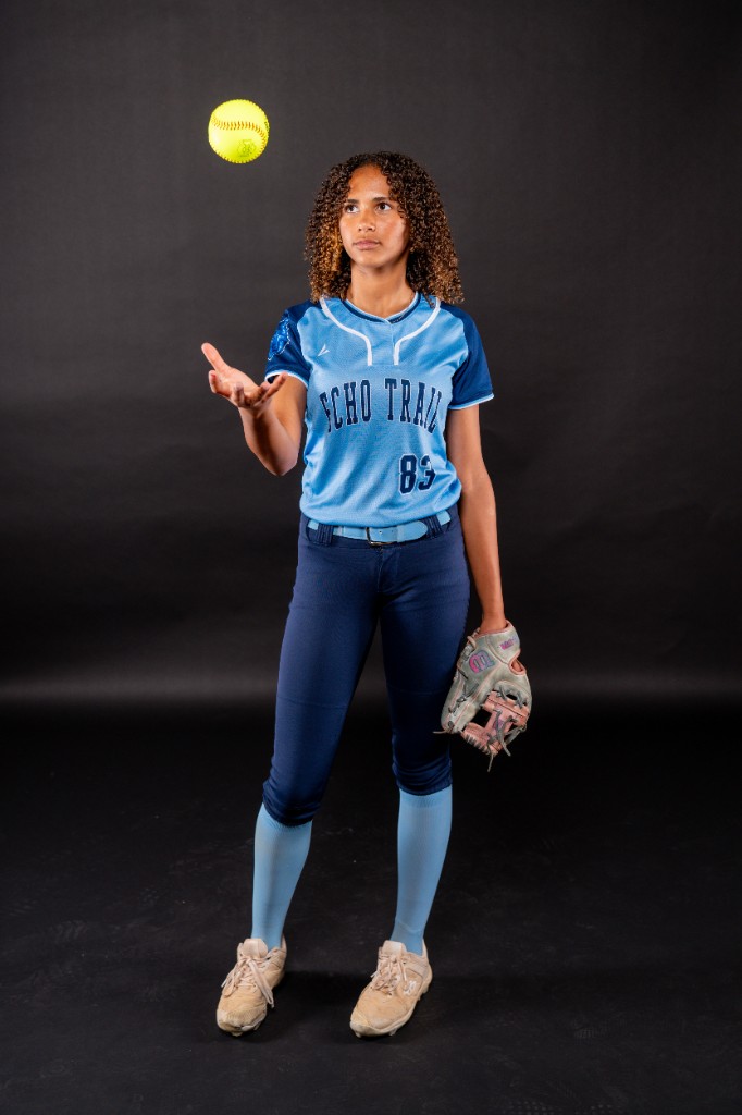Echo Trail softball portrait