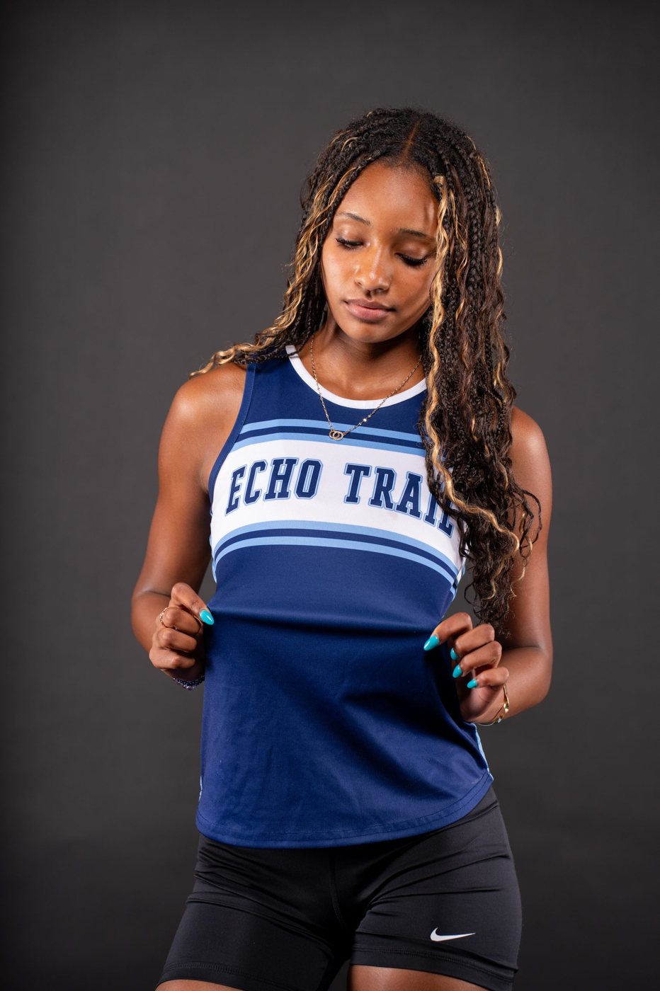 Echo Trail cross country portrait