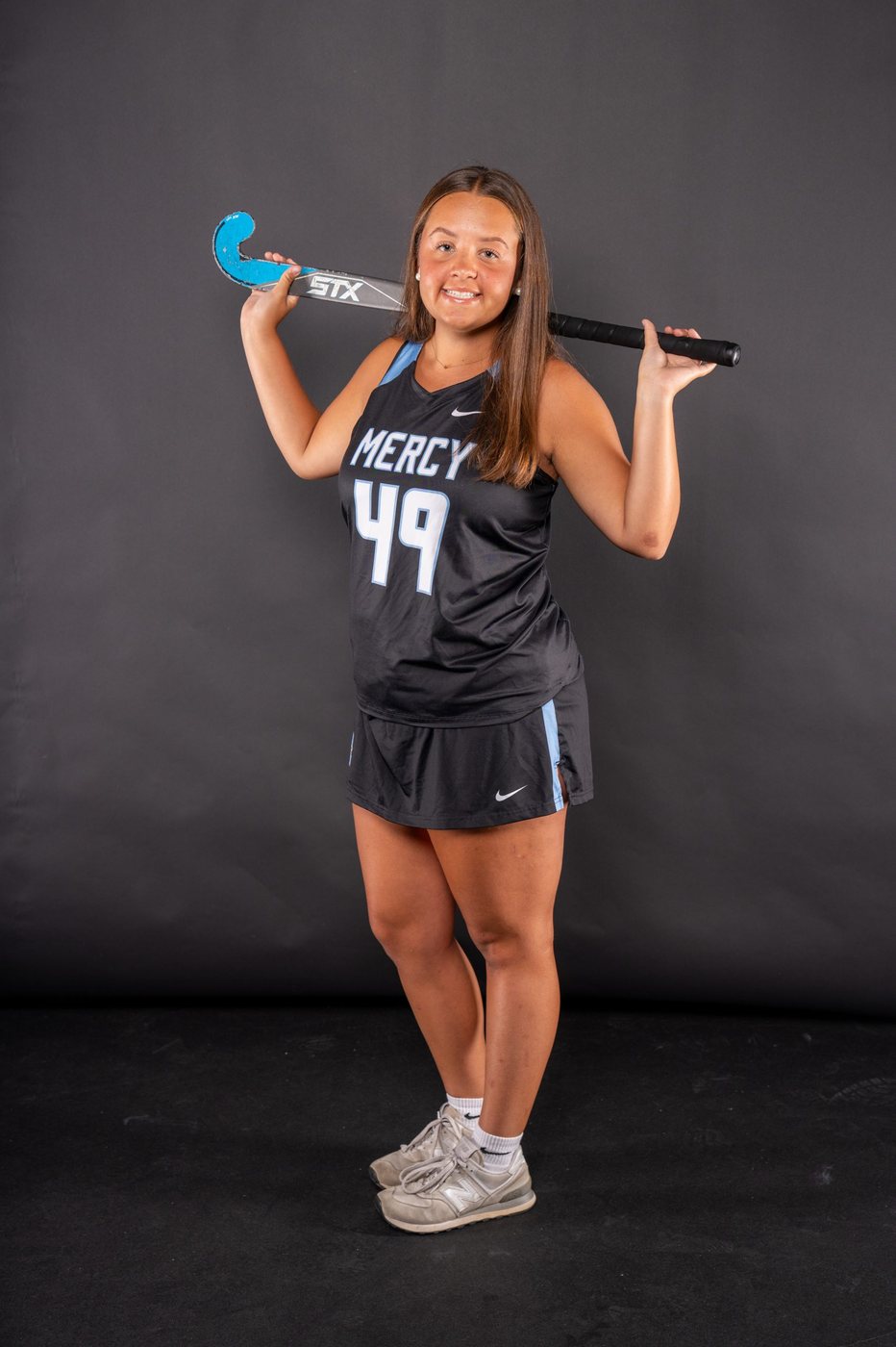 Mercy field hockey portrait