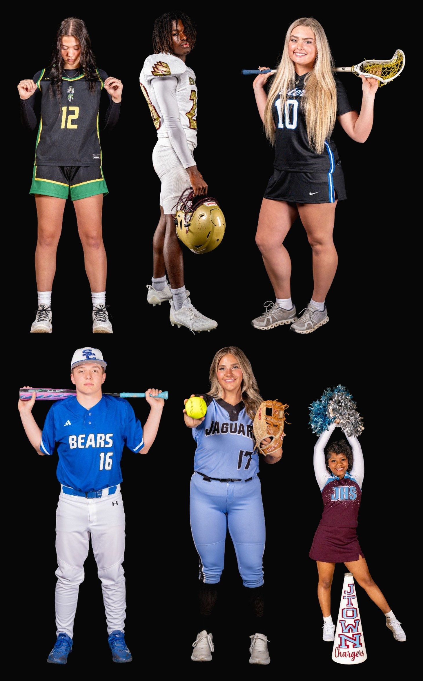 Athletes from across Red Bolt programs