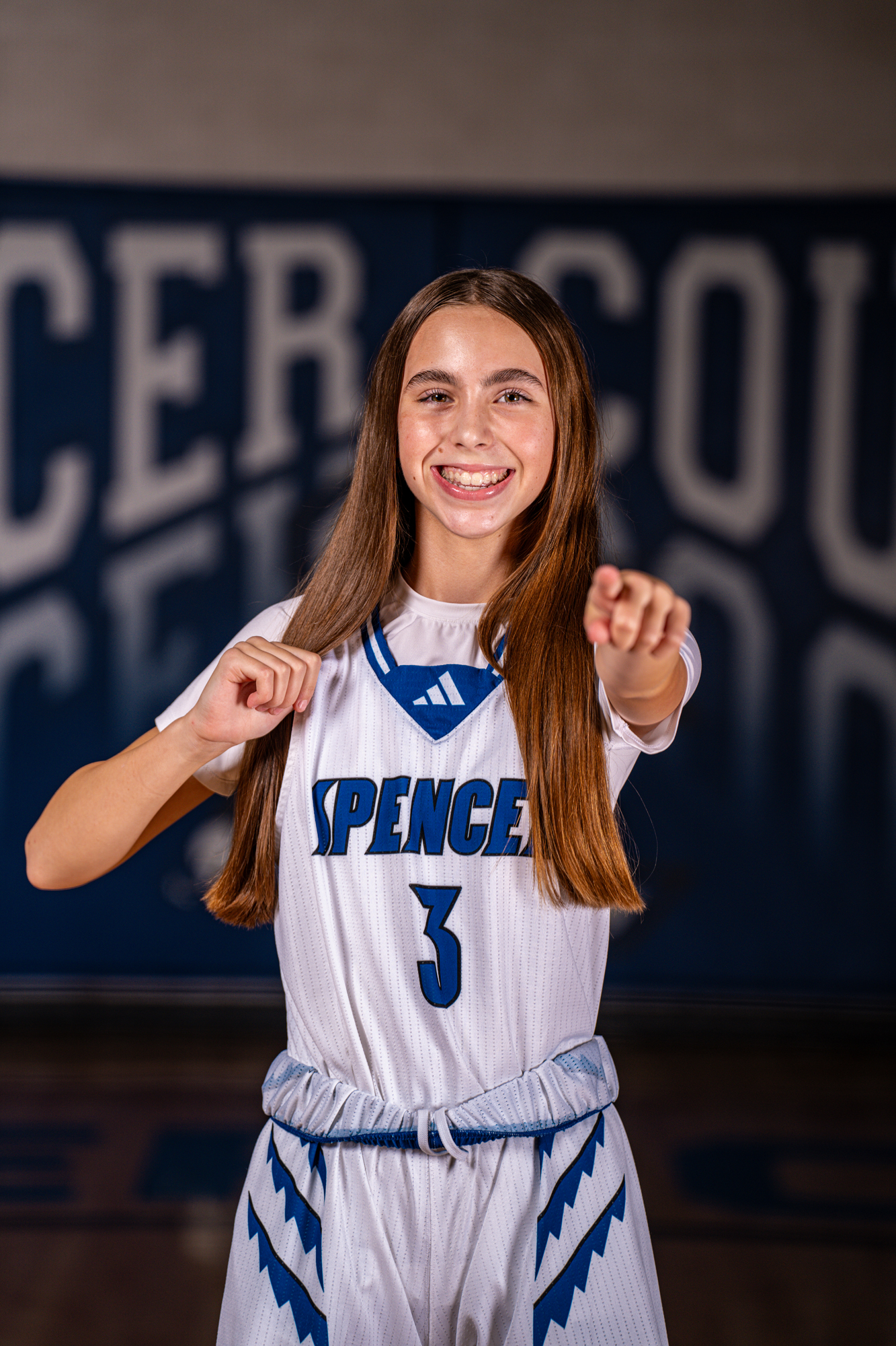 Spencer Middle Girls Basketball 2024 – 8th Grade